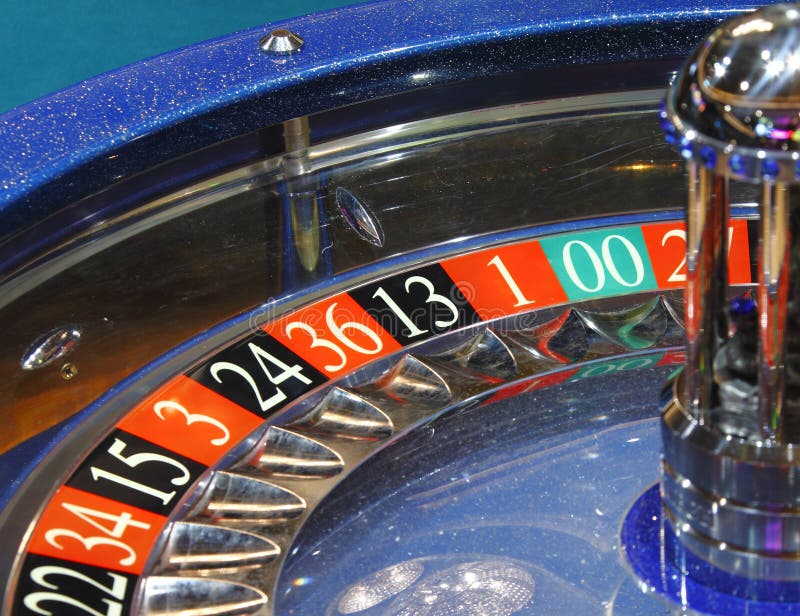 Casino roulette wheell stock image. Image of casino, roulette 21090553