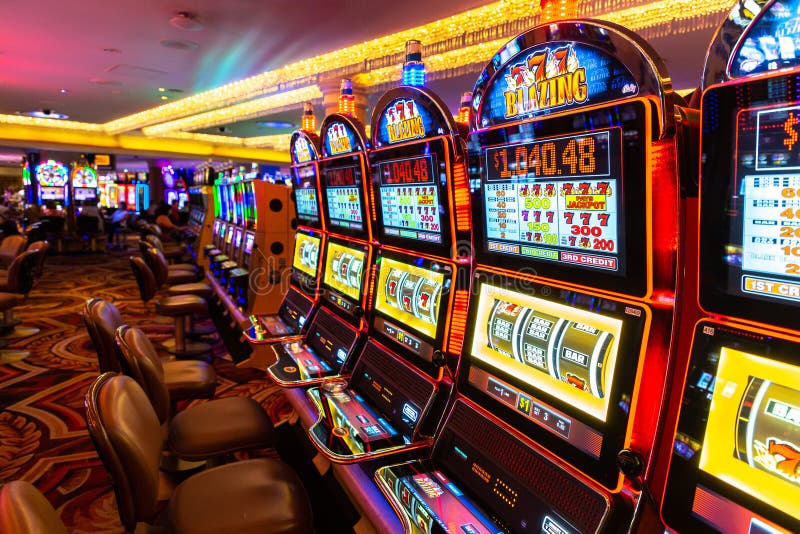 Las Vegas Casino Slot Machines Stock Photo, Picture And ...