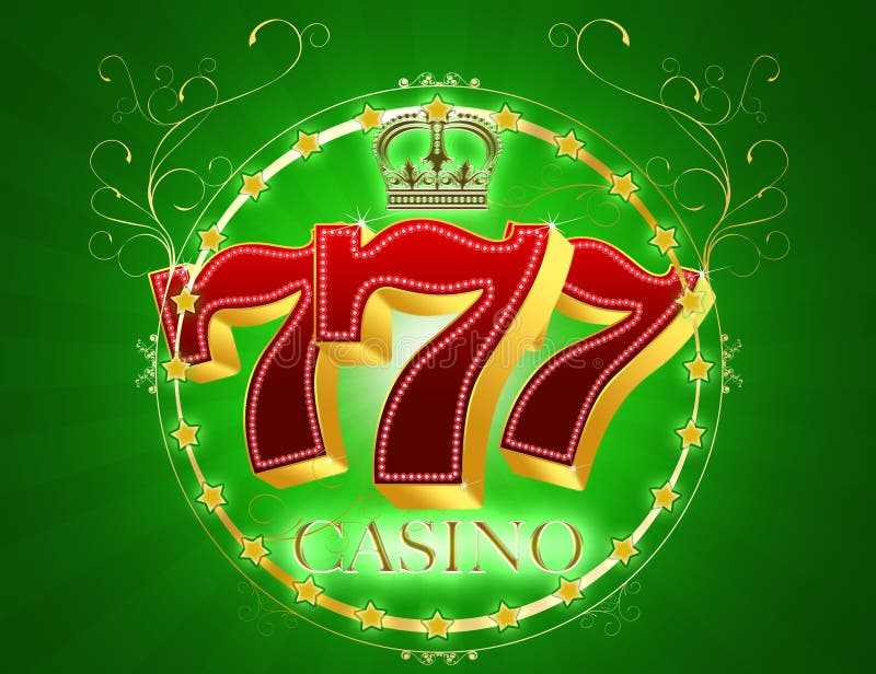 Casinò 777 illustrazione vettoriale Casinò 777 illustrazione vettoriale