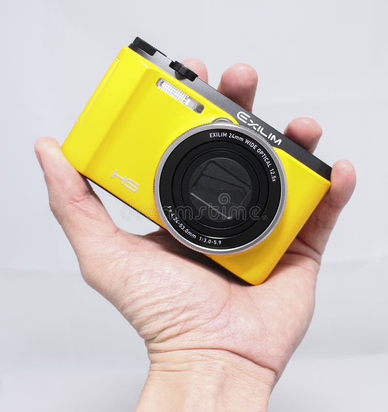 Casio ZR1500 yellow Camera, Beauty Camera, 自拍神器