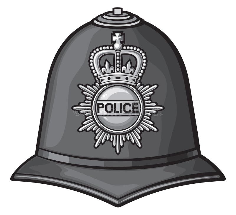 Casque britannique de police