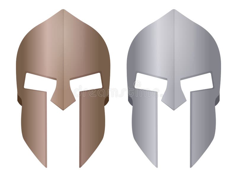 Casque spartiate illustration stock Casque spartiate illustration stock