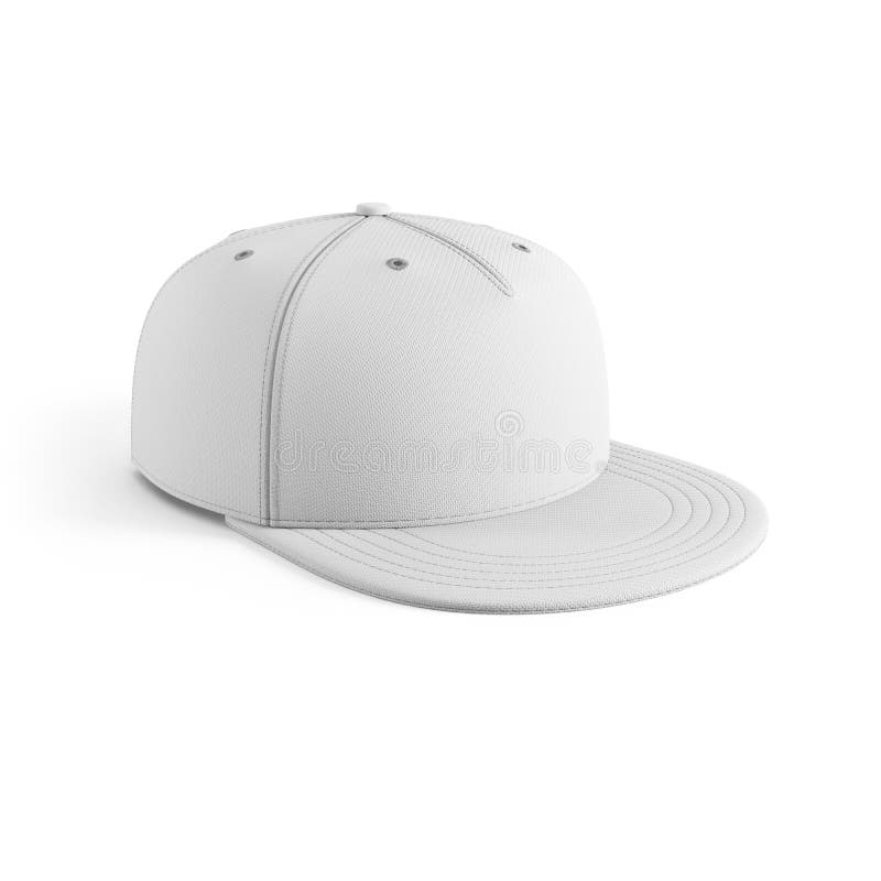 Casquette de baseball vide blanche illustration stock