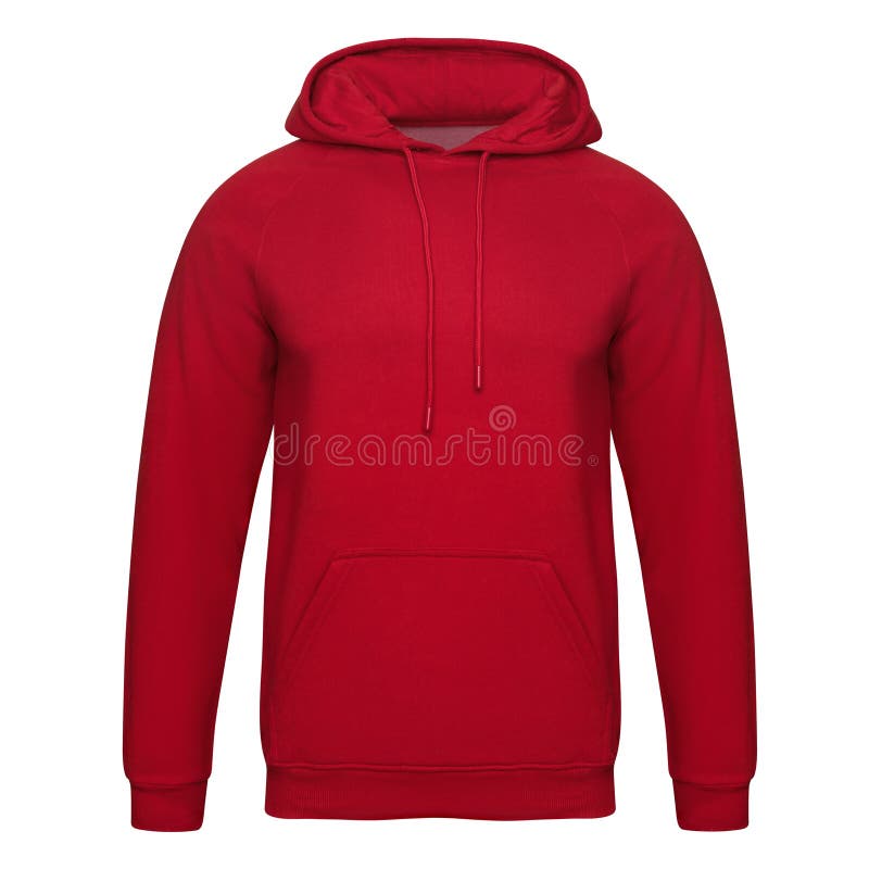 Conjunto De Sudadera Con Capucha Roja Con Vista Frontal Y Trasera En El  Recorte De Fondo Blanco. Plantilla De Maqueta Para Diseño Gráfico De  Ilustraciones Fotos, retratos, imágenes y fotografía de archivo