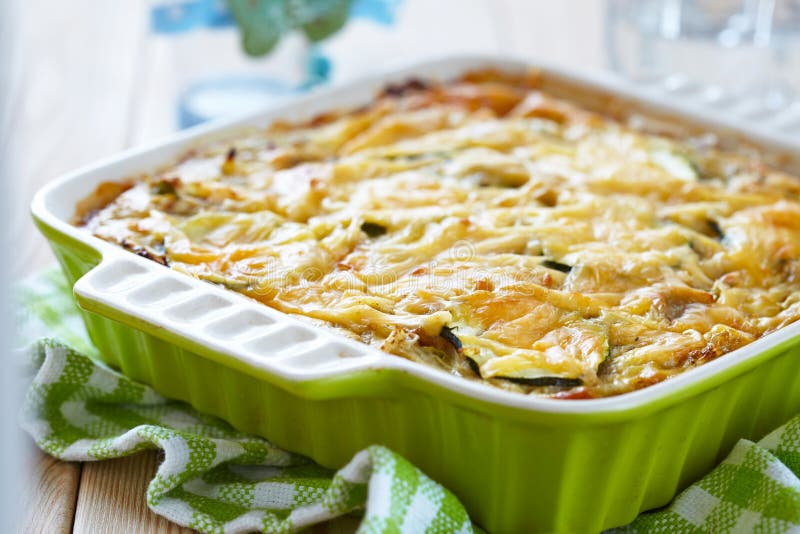 Casserole with sauerkraut stock image. Image of food, dishes 2170299