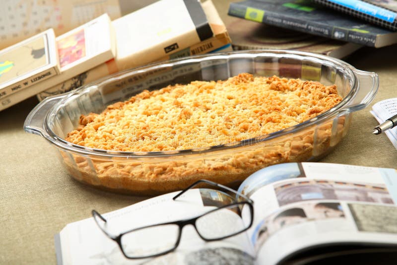 Casserole in oven-proof dish