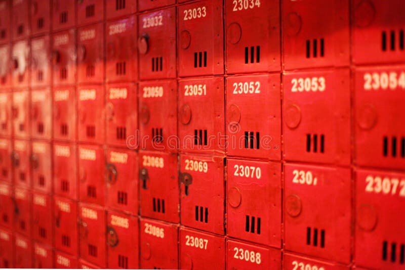 Cassetta postale rossa immagini stock Cassetta postale rossa immagini stock