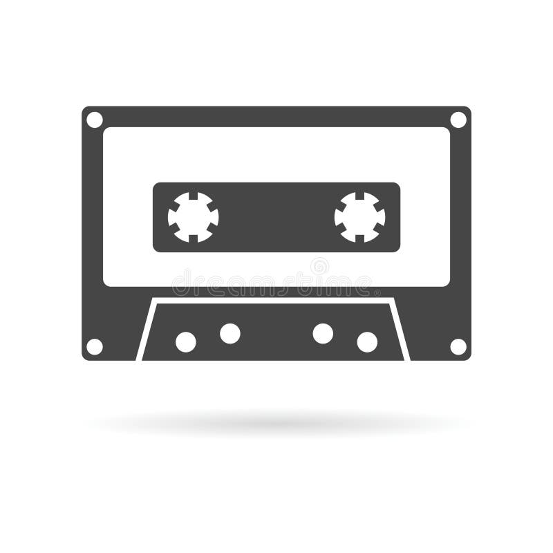 Cassettepictogram vector illustratie Cassettepictogram vector illustratie