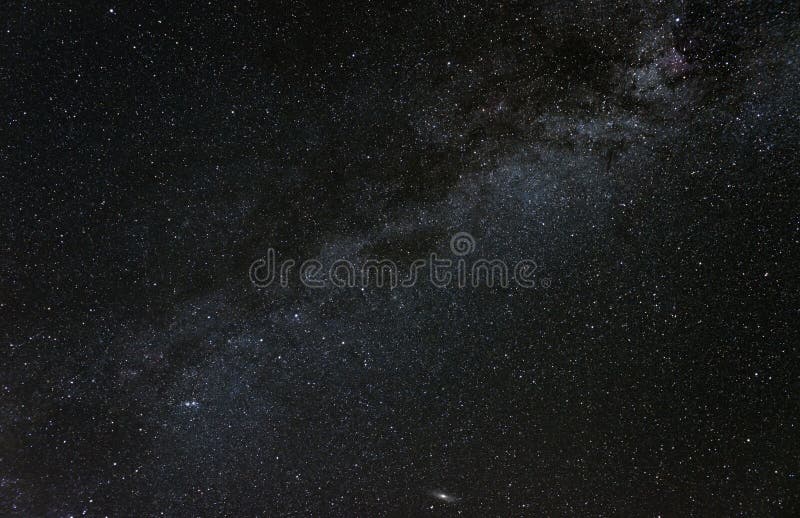 Cassiopeia et la galaxie de manière laiteuse images stock Cassiopeia et la galaxie de manière laiteuse images stock