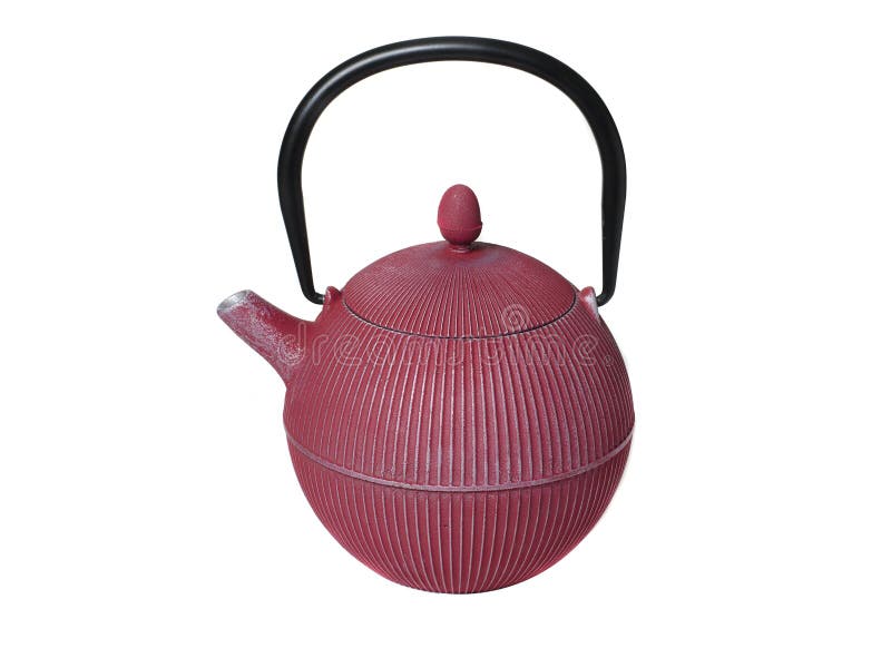 Cast Iron Kettle for Tea in Chinese Style. Stock Photo Image of iron