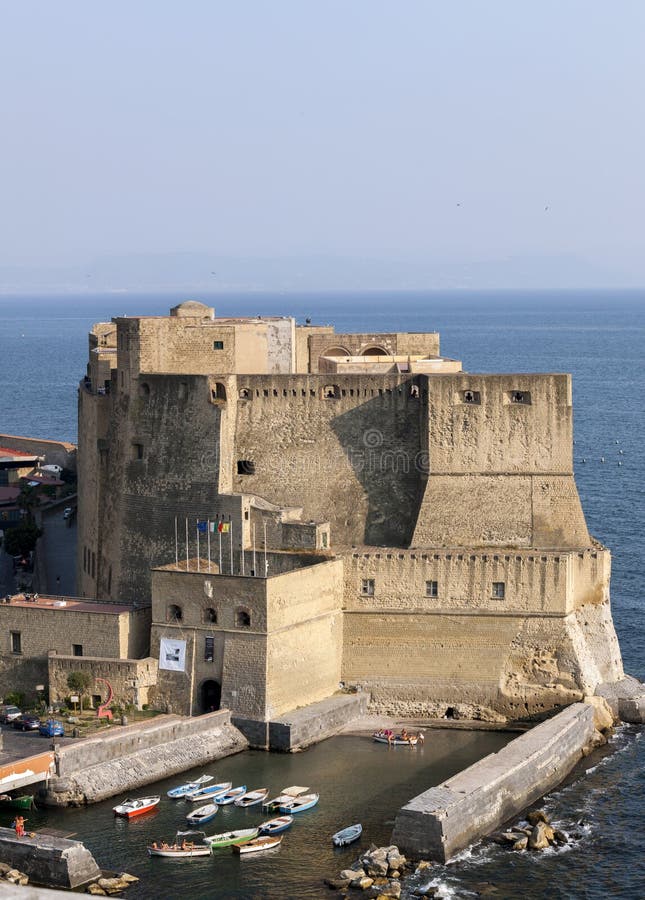 Castel Dell Ovo in Naples, Italy Editorial Image - Image of castle ...