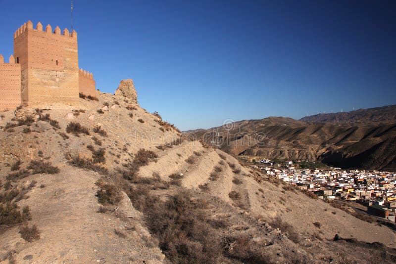 Castello di Andalusia immagine stock Castello di Andalusia immagine stock