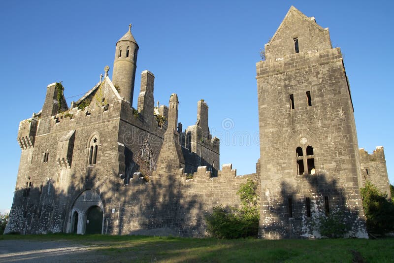 Dromore Castle in west Ireland. Dromore Castle in west Ireland