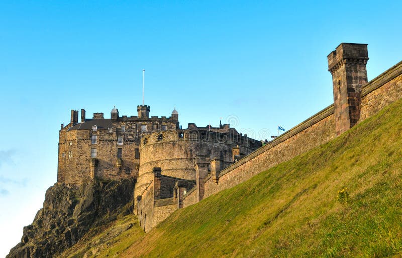 Castello di Edimburgo, Scozia (Regno Unito) fotografia stock Castello di Edimburgo, Scozia (Regno Unito) fotografia stock