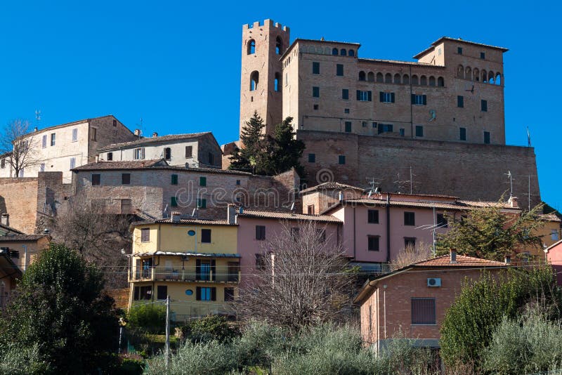 Castello di Malatesta in longiano immagini stock libere da diritti Castello di Malatesta in longiano immagini stock libere da diritti