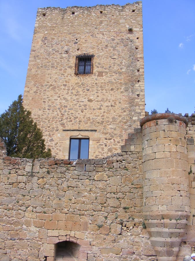 Castello di Pedraza´s fotografie stock Castello di Pedraza´s fotografie stock