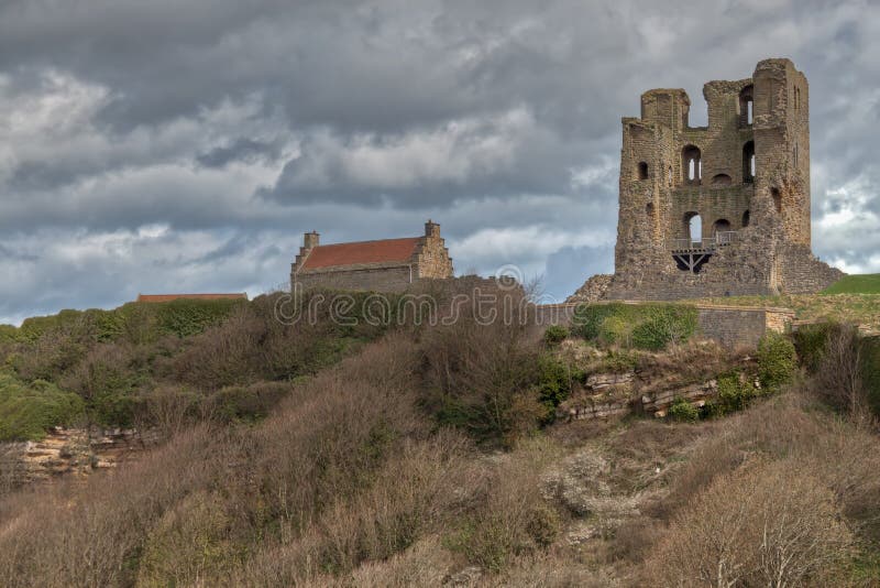 Castello di Scarborough fotografia stock libera da diritti Castello di Scarborough fotografia stock libera da diritti