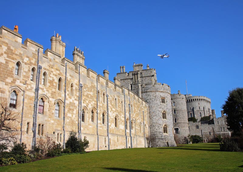 Castello di Windsor in Inghilterra immagini stock libere da diritti Castello di Windsor in Inghilterra immagini stock libere da diritti