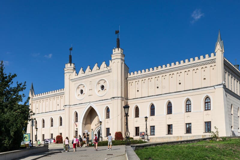 Castello reale di Lublino, Polonia immagini stock libere da diritti Castello reale di Lublino, Polonia immagini stock libere da diritti