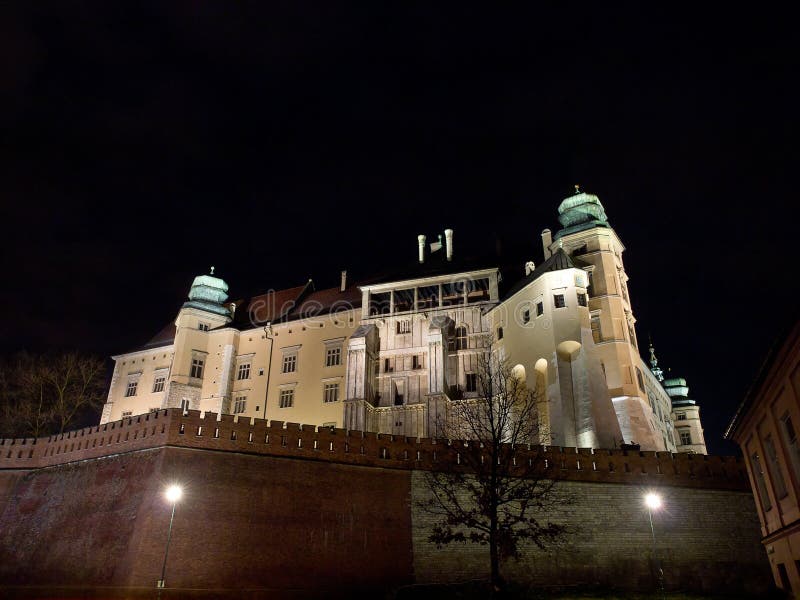 Castello reale di Wawel - Cracovia, immagine stock libera da diritti Castello reale di Wawel - Cracovia, immagine stock libera da diritti