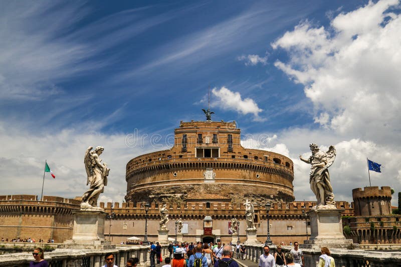 Castello Сан Angelo стоковая фотография Castello Сан Angelo стоковая фотография
