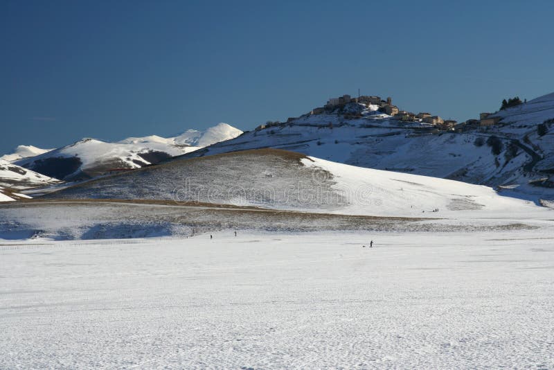 Castelluccio in winter