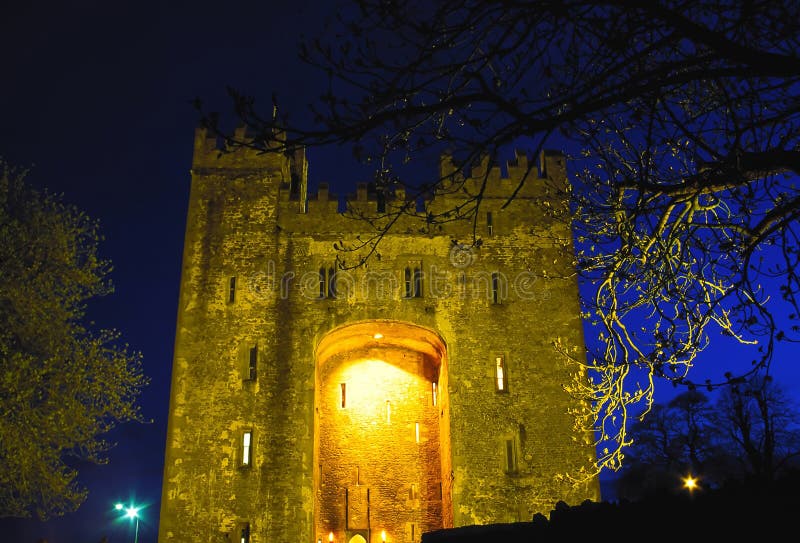 Castelo de Bunratty foto de stock Castelo de Bunratty foto de stock