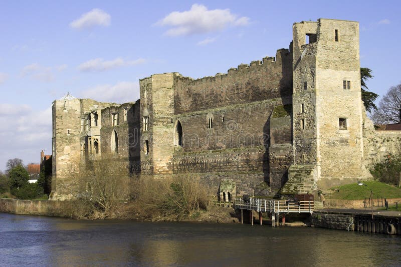 Castelo de Newark, Newark, Nottinghamshire, Inglaterra imagem de stock royalty free Castelo de Newark, Newark, Nottinghamshire, Inglaterra imagem de stock royalty free