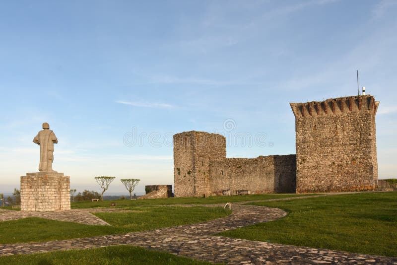 Castelo de Ourem, Estremadura, foto de stock Castelo de Ourem, Estremadura, foto de stock