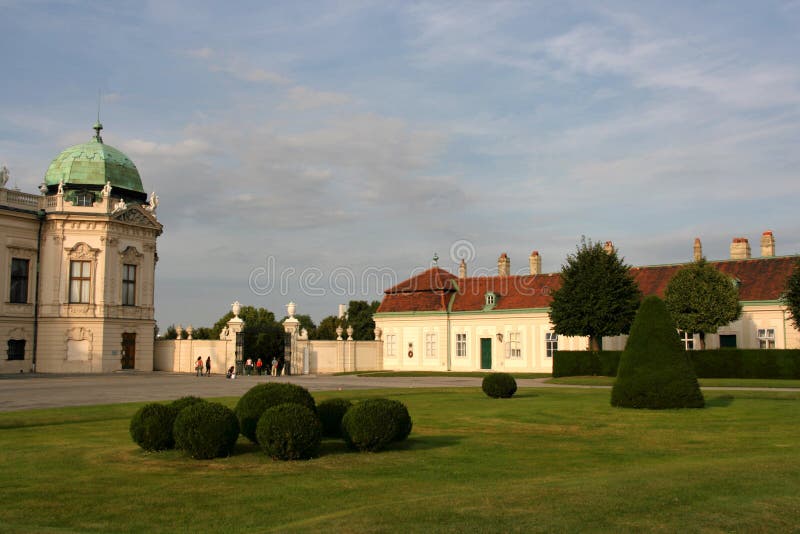 Castelo do Belvedere foto de stock Castelo do Belvedere foto de stock