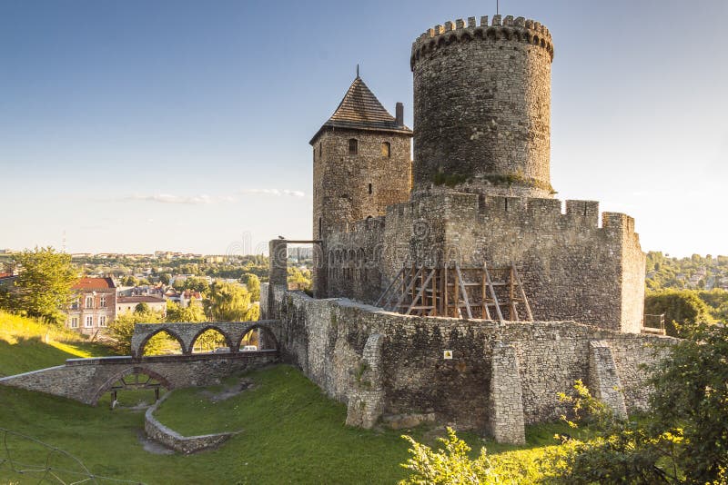 Castelo medieval - Bedzin, Polônia