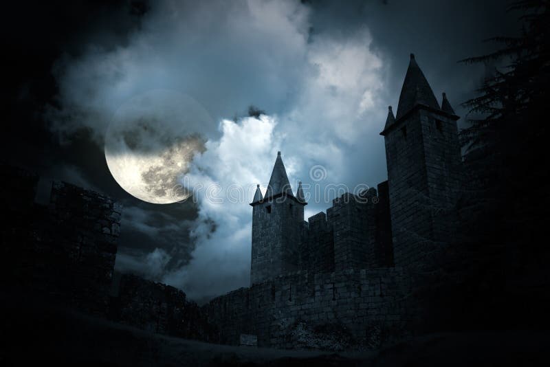 Castelo medieval misterioso