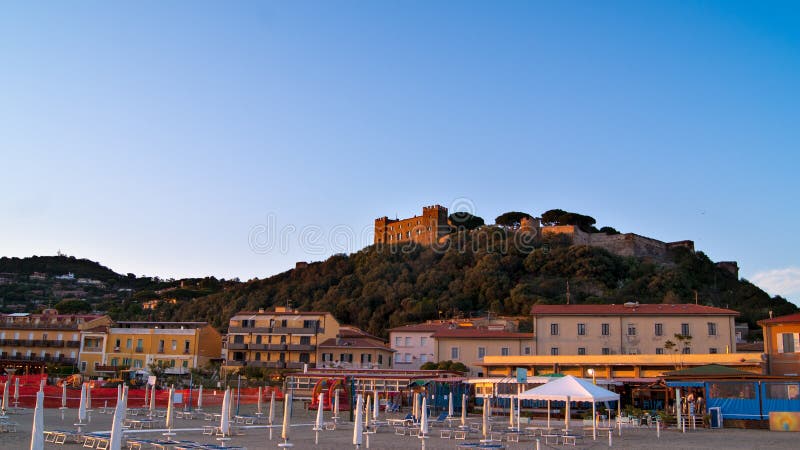 Castiglione della Pescaia lizenzfreies stockbild Castiglione della Pescaia lizenzfreies stockbild