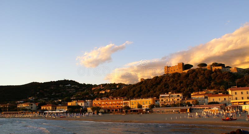 Castiglione And His Castle On The Hill