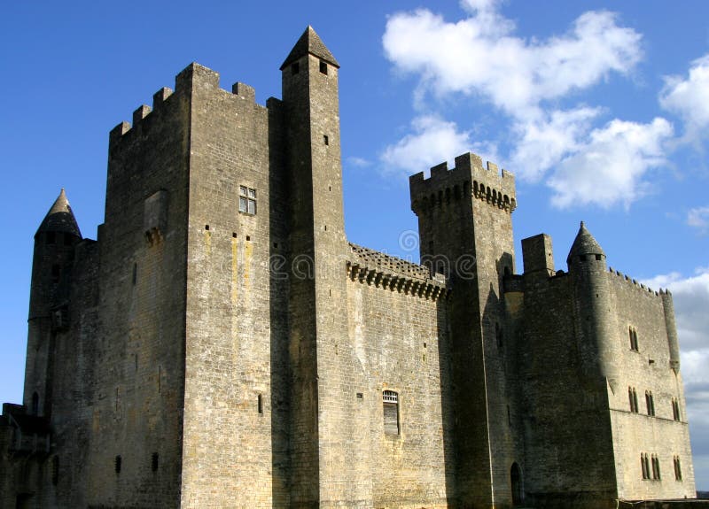 Photo of Beynac Castle in Perigord, France. Photo of Beynac Castle in Perigord, France