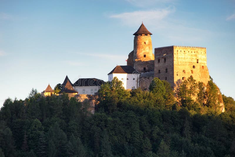 Castillo de Eslovaquia, Stara Lubovna fotografía de archivo libre de regalías Castillo de Eslovaquia, Stara Lubovna fotografía de archivo libre de regalías