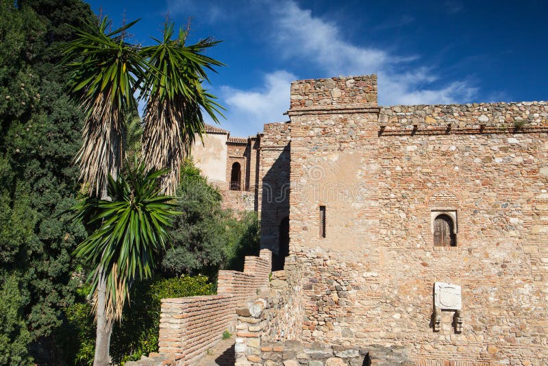 Castillo De Gibralfaro w Malaga