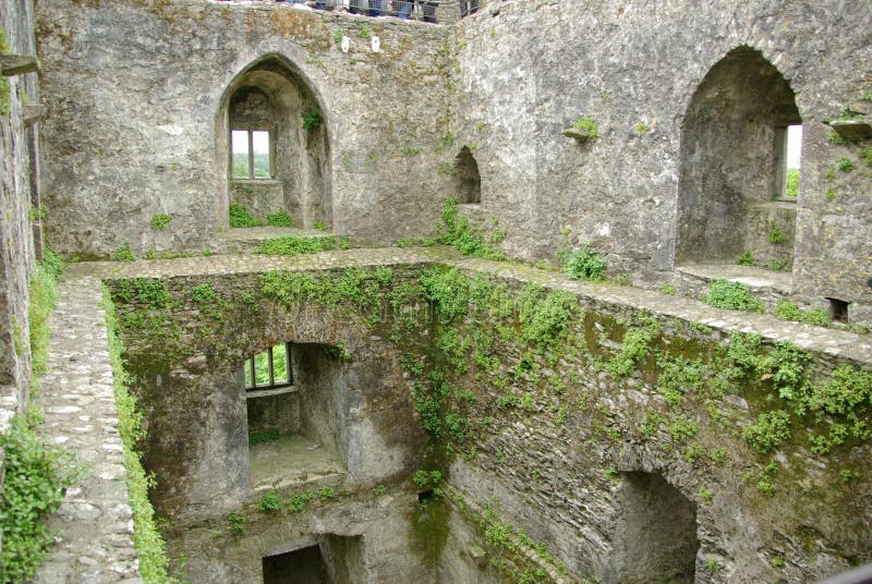 Castillo de la lisonja, Irlanda fotografía de archivo Castillo de la lisonja, Irlanda fotografía de archivo