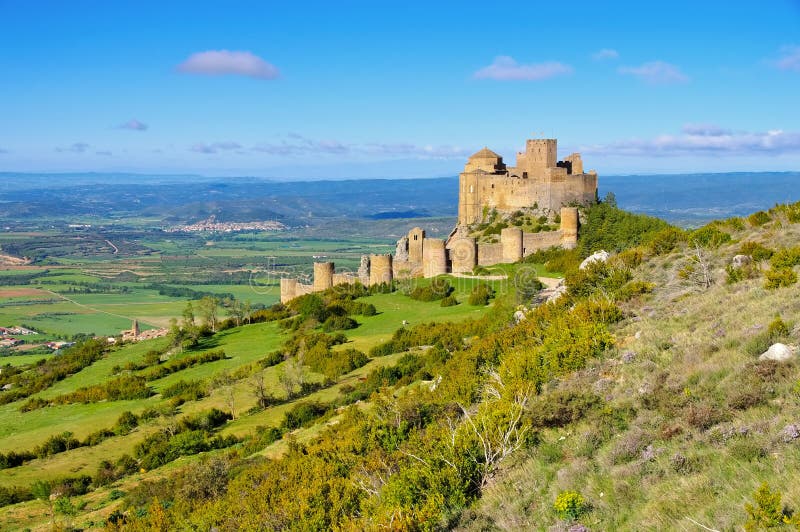 Castillo De Loarre Near Huesca, Aragon Stock Photo - Image of european