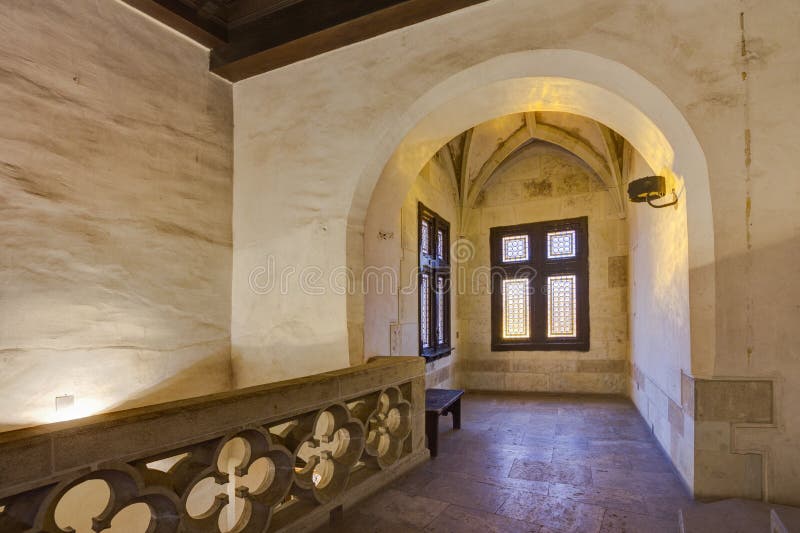 Castillo del ` s Hunyadi de Corvin en Hunedoara, Rumania fotografía de archivo libre de regalías Castillo del ` s Hunyadi de Corvin en Hunedoara, Rumania fotografía de archivo libre de regalías