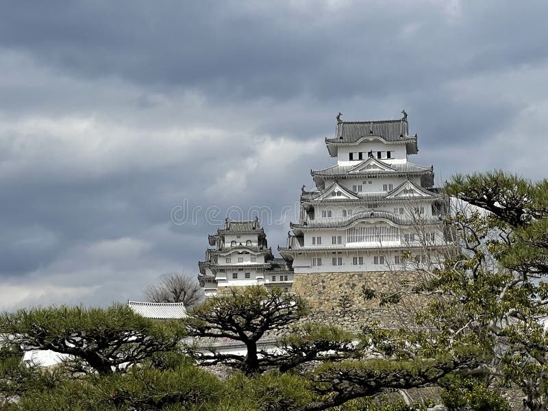 The Himeji castle is nicknamed â€œWhite Heronâ€ due in part to its beautiful and elegant appearance.   In 1333, the Akamatsu family constructed a fort in Himeyama while advancing soldiers to Kyo. In 1346, Sadanori Akamatsu built a full-scale castle in Himeyama, which is located on top of hill.  In 1580, Hideyoshi erected a three-story castle tower. The castle completed the castle the following year. Centuries past with a series of lords ruling. Eventually, the castle tower was designated a National treasure & x28;1931& x29; and a new national treasure & x28;1951& x29;. And years later, the castle underwent major construction & x28;1956-1964& x29;. Finally, after being registered as a UNESCO World Cultural Heritage Site & x28;1993& x29;, the castle was repaired & x28;2009& x29;, and opened its doors for the public & x28;2015& x29;. The Himeji castle is nicknamed â€œWhite Heronâ€ due in part to its beautiful and elegant appearance.   In 1333, the Akamatsu family constructed a fort in Himeyama while advancing soldiers to Kyo. In 1346, Sadanori Akamatsu built a full-scale castle in Himeyama, which is located on top of hill.  In 1580, Hideyoshi erected a three-story castle tower. The castle completed the castle the following year. Centuries past with a series of lords ruling. Eventually, the castle tower was designated a National treasure & x28;1931& x29; and a new national treasure & x28;1951& x29;. And years later, the castle underwent major construction & x28;1956-1964& x29;. Finally, after being registered as a UNESCO World Cultural Heritage Site & x28;1993& x29;, the castle was repaired & x28;2009& x29;, and opened its doors for the public & x28;2015& x29;.