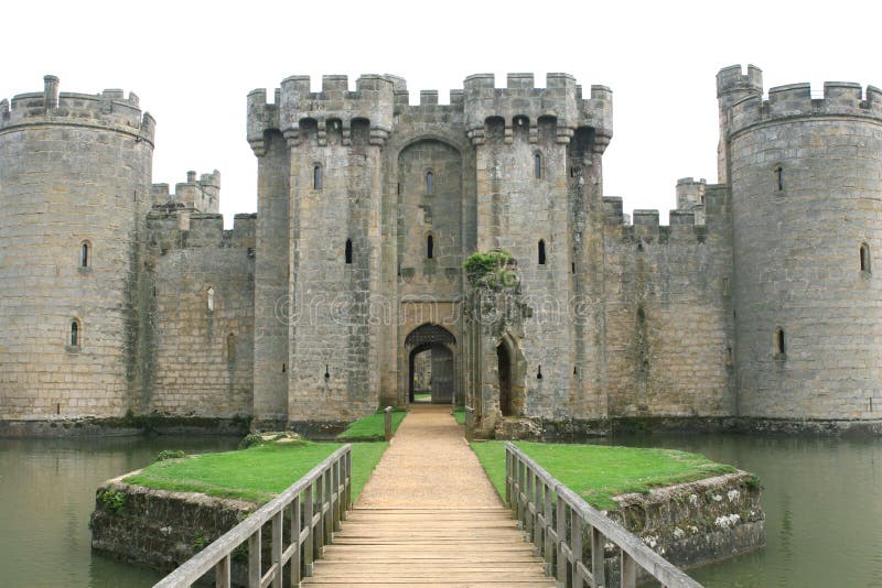 Castillo inglés en Inglaterra foto de archivo libre de regalías Castillo inglés en Inglaterra foto de archivo libre de regalías