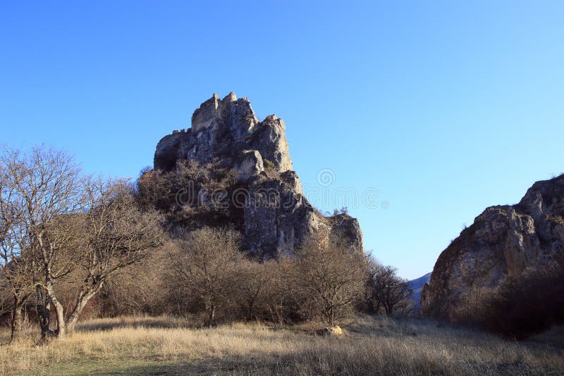 Castillo Khornabuji, o Castillo de la Reina Tamara, en la región de Kakheti, Georgia
