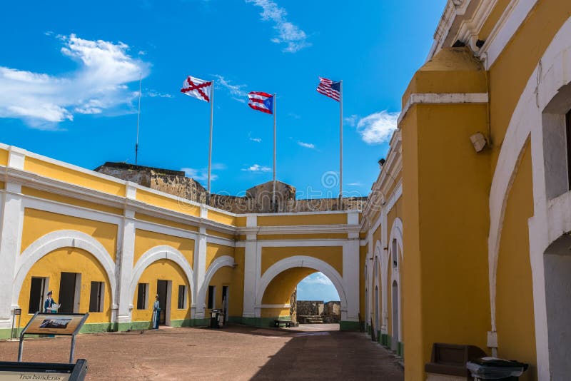 Castillo San Felipe Del Morrro, старый Сан-Хуан, Пуэрто-Рико