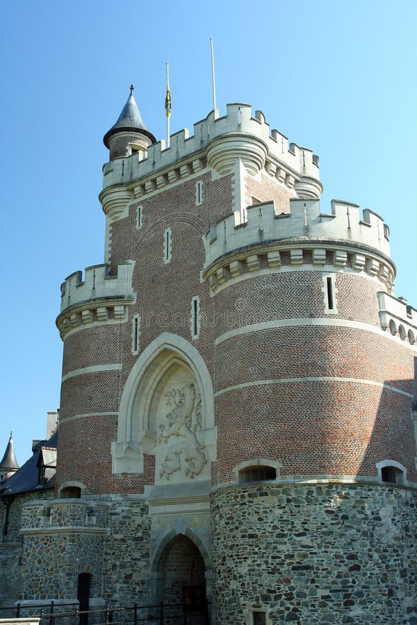 Medieval castle stock photo. Image of tower, fort, building - 44584