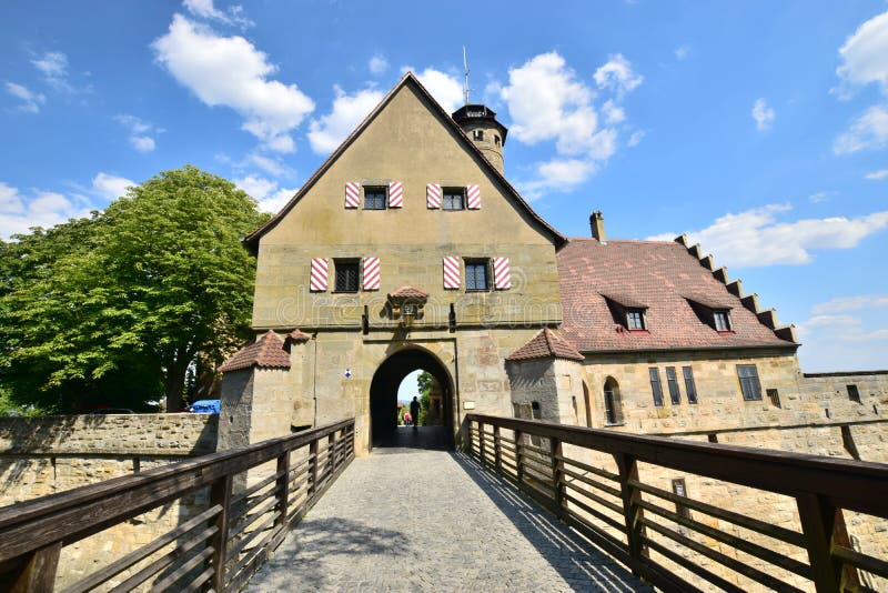 Castle Altenburg in Bamberg, Germany Editorial Photography Image of