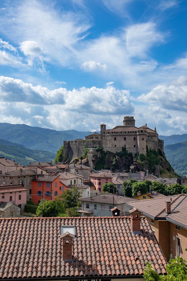 Castle of Bardi, Emilia Romagna Stock Image Image of house, europe
