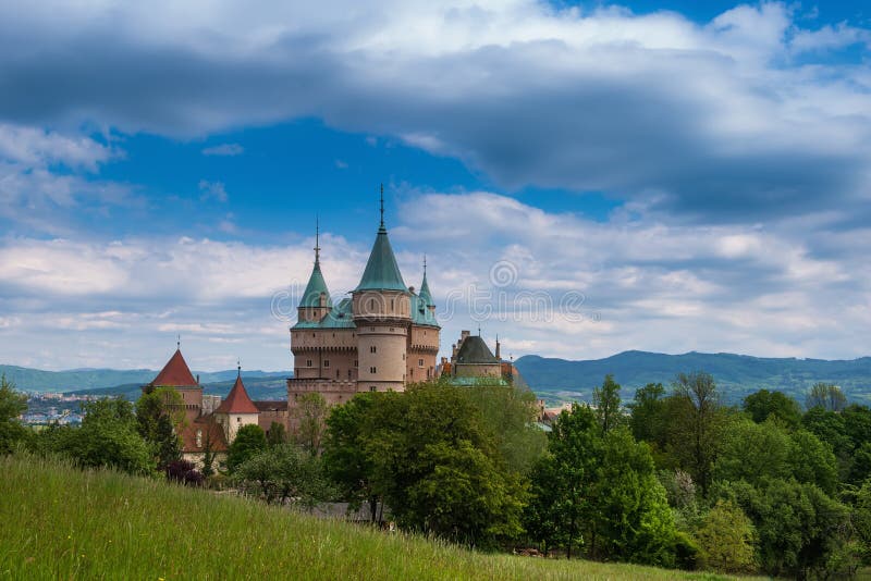 Zámek Bojnice na Slovensku