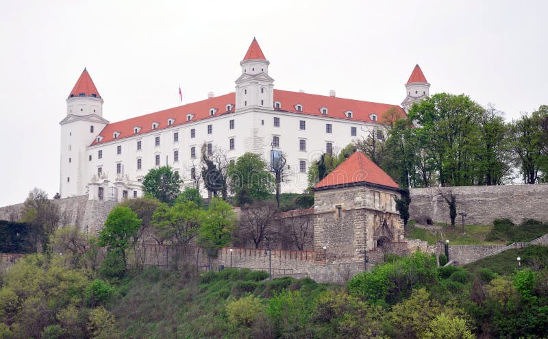 Castle in Bratislava, Slovakia, Europe