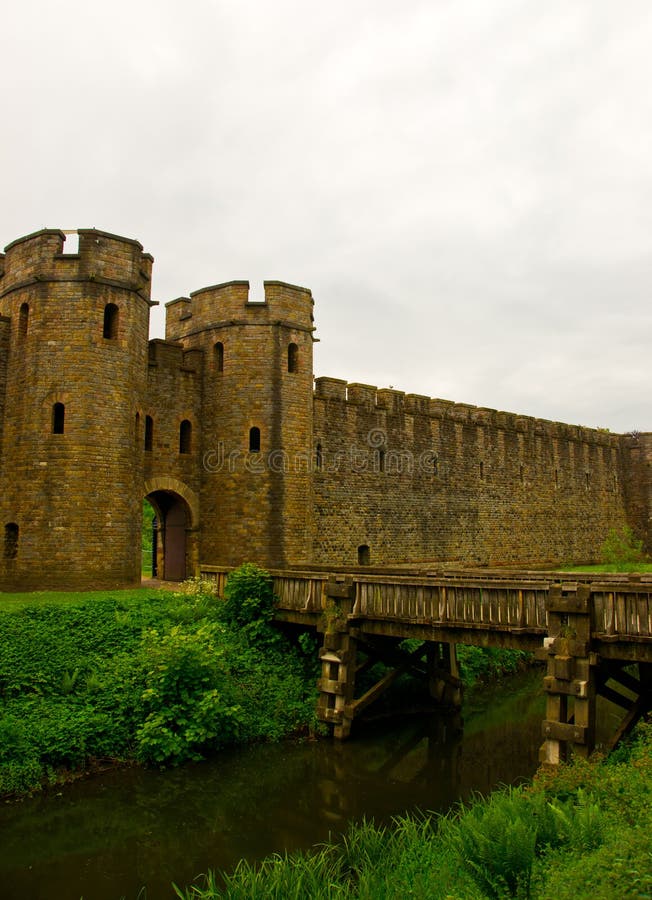 Castle bridge gate